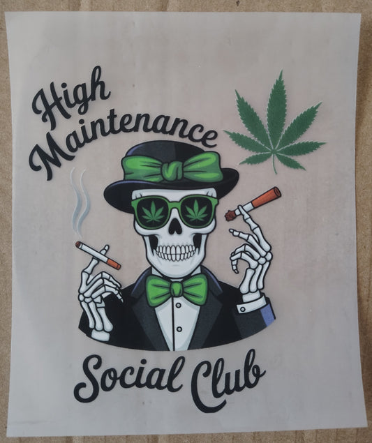 High Maintenance -Pocket Size