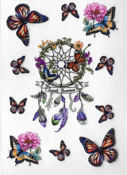 Butterlies & Dream Catcher mini wrap