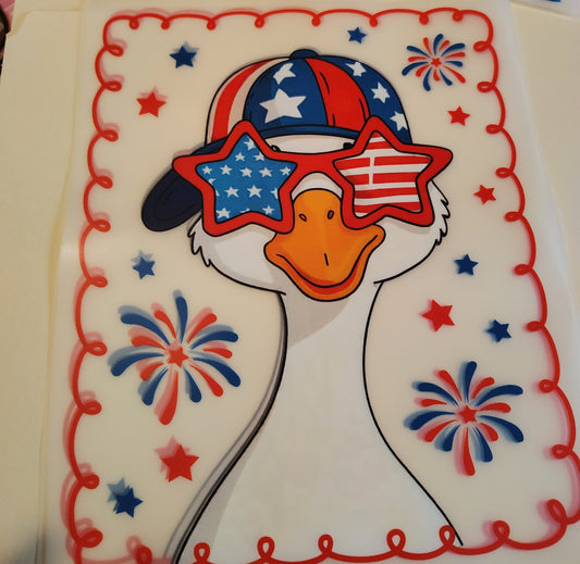 Patriotic Goose Dude
