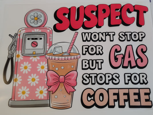 Suspect Wont Stop For Gas